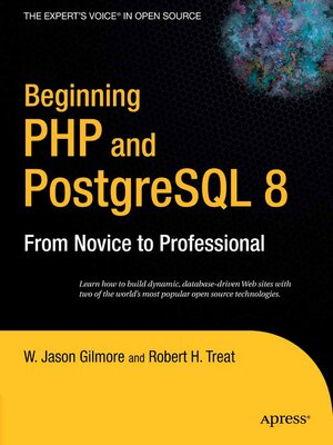 cover image of Beginning PHP and PostgreSQL 8